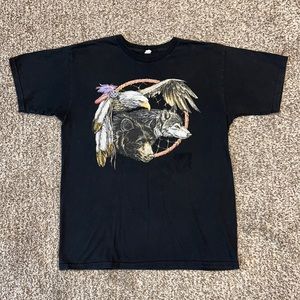 Wolf Bear Eagle Tshirt